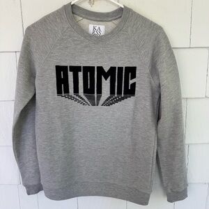 Zoe Karssen Atomic Gray Crewneck Sweatshirt size XS